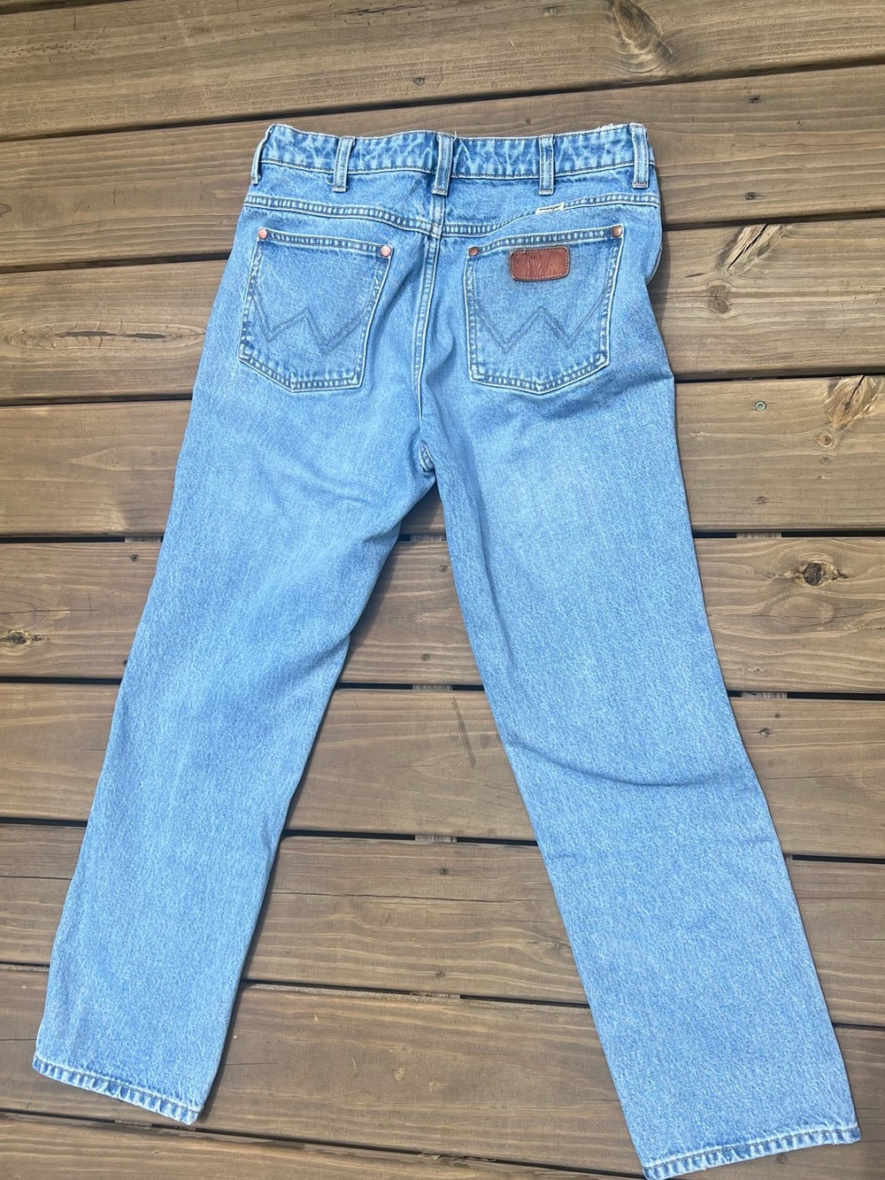 Free people Wrangler Wild West Straight Leg Jeans